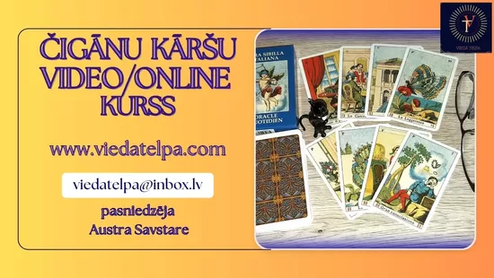 ČIGĀNU KĀRŠU VIDEO KURSI/apguvei BEZ grupas/no jebkuras otrdienas